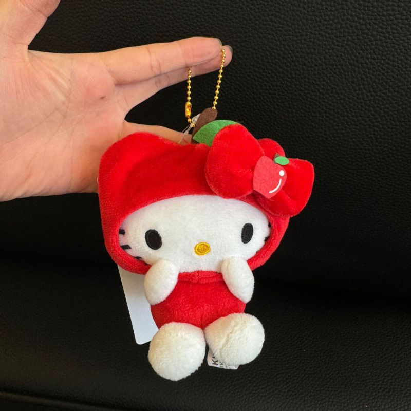 日本 50 周年記念パープルヘッドフォンハローキティバッグペンダントぬいぐるみ kt 猫人形キーホルダーバッグペンダント|undefined