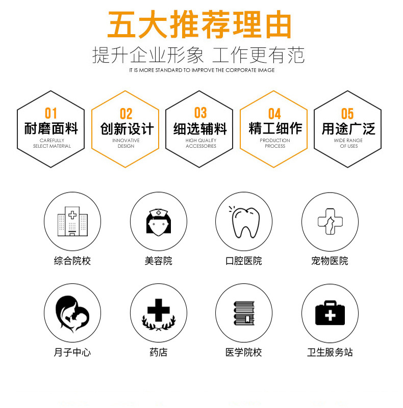 白大褂诊所春夏季医护人员工作服药店医生大褂印字护士工作服外套