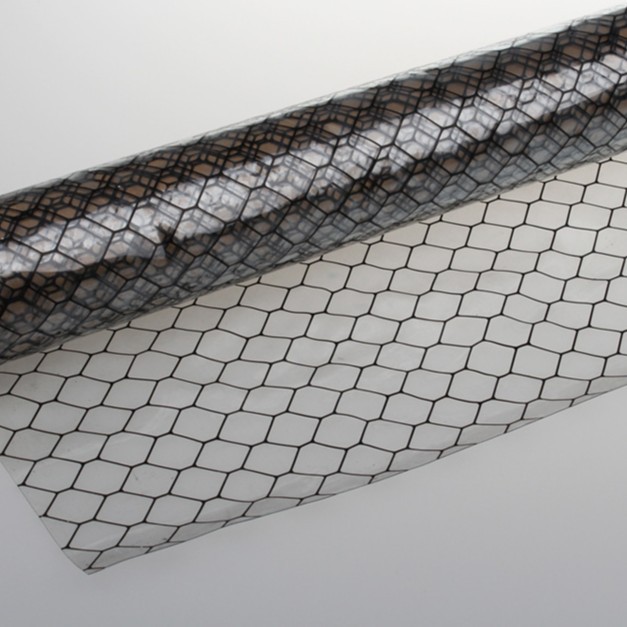 transparent anti-static black curtain PVC