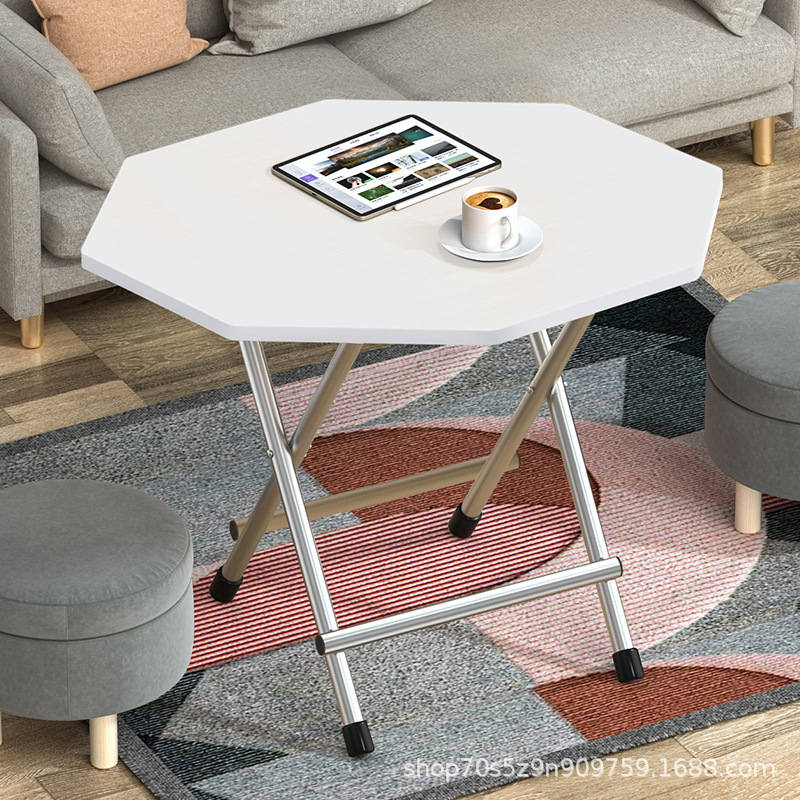 Mesa plegable simple mesa de comedor dormitorio plegable casa de alquiler mesa pequeña cabina de niñas