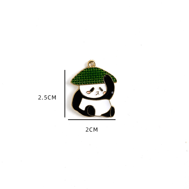 [2025 Dragon Boat Festival] Mini Zongzi Caqui Decoración con cuentas Panda Zongzi Campana Decoración con borla colgante image 7