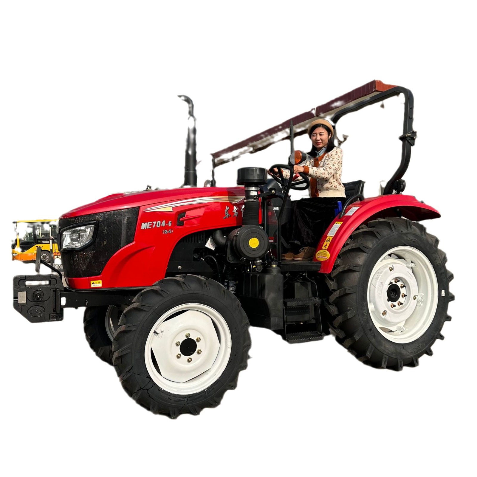 Dongfanghong 120 caballos de fuerza tractor 4WD LX904 máquina de arado rotativo YTO Dongfanghong LN2004 image 6