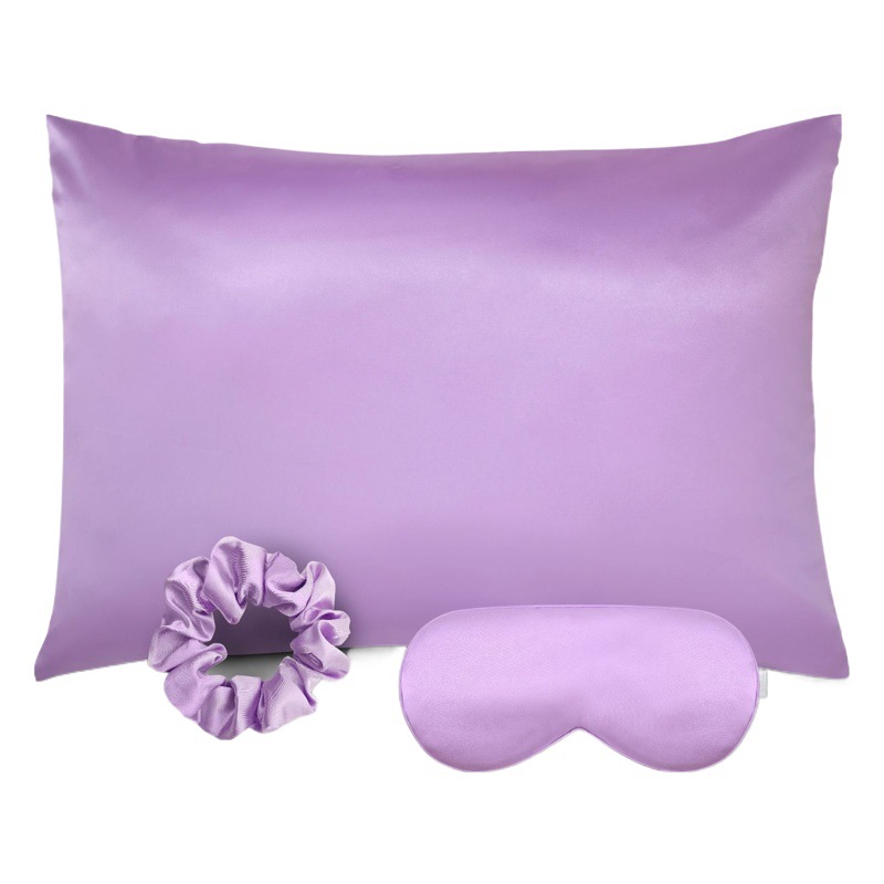 in stock for Cross-border Mulberry Silk Silk Satin Silk Satin Shading Sleep Eye Mask Pillow Case Eye Mask