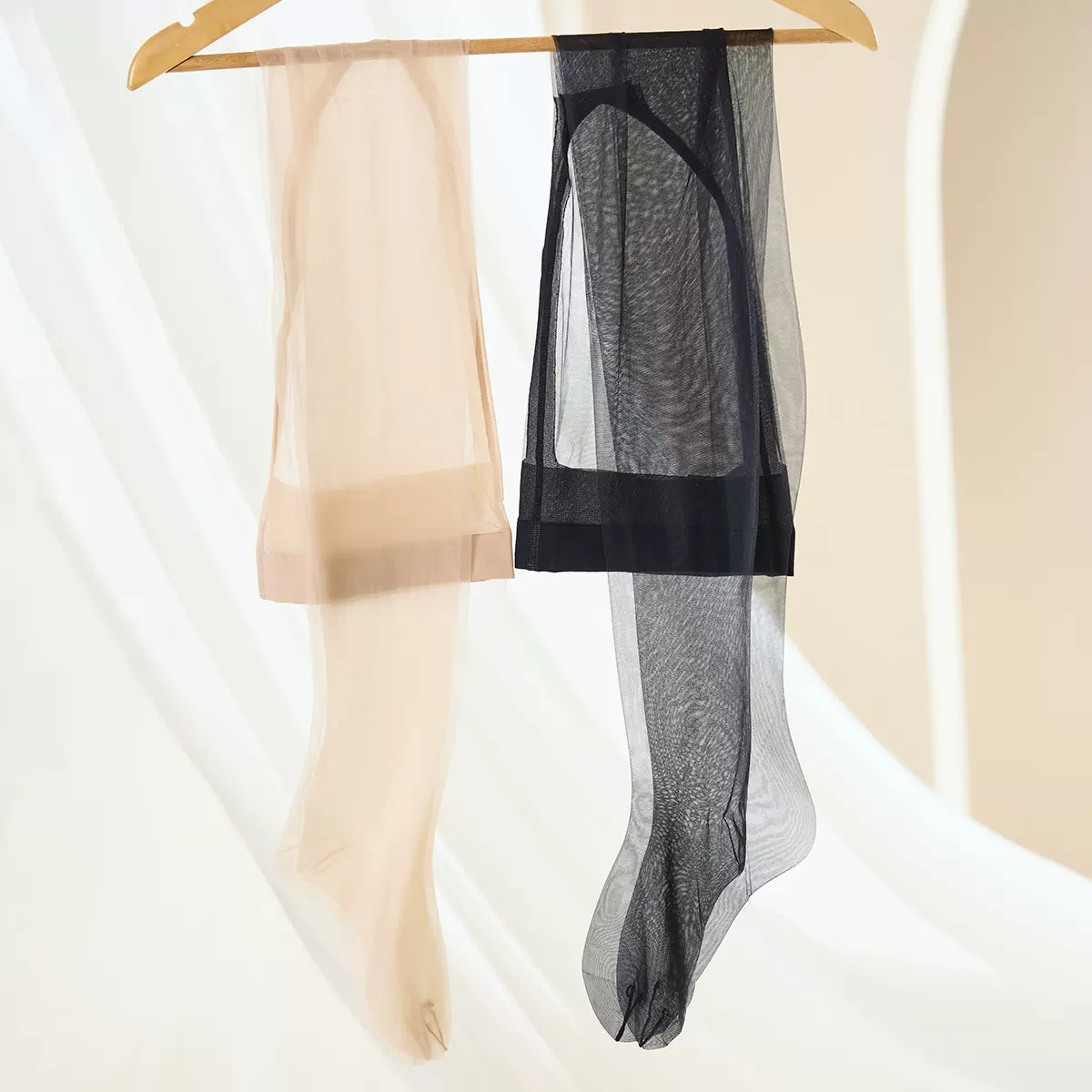 0d超薄丝袜薄荷曼波美肤袜夏季T裆0d超透黑丝0d丝滑