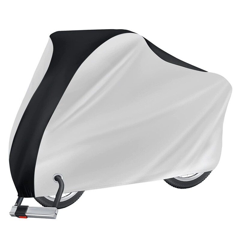 Multi-Color 190t Keyhole Bicycle Cover Mountain Bike Cover Universal Sun Protection All-Season Rainproof Sunshade Cover