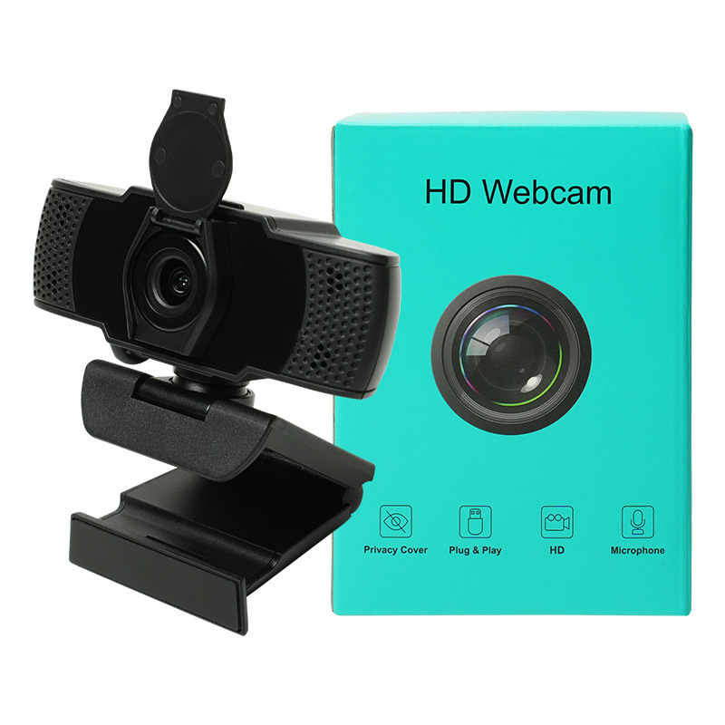 Cross-Border In-Stock 1080P Fixed-Focus High-Definition Module Computer Camera USB External Video Camera with Microphone Cross-Border In-Stock 1080P Fixed-Focus High-Definition Module Computer Camera USB External Video Camera with Microphone