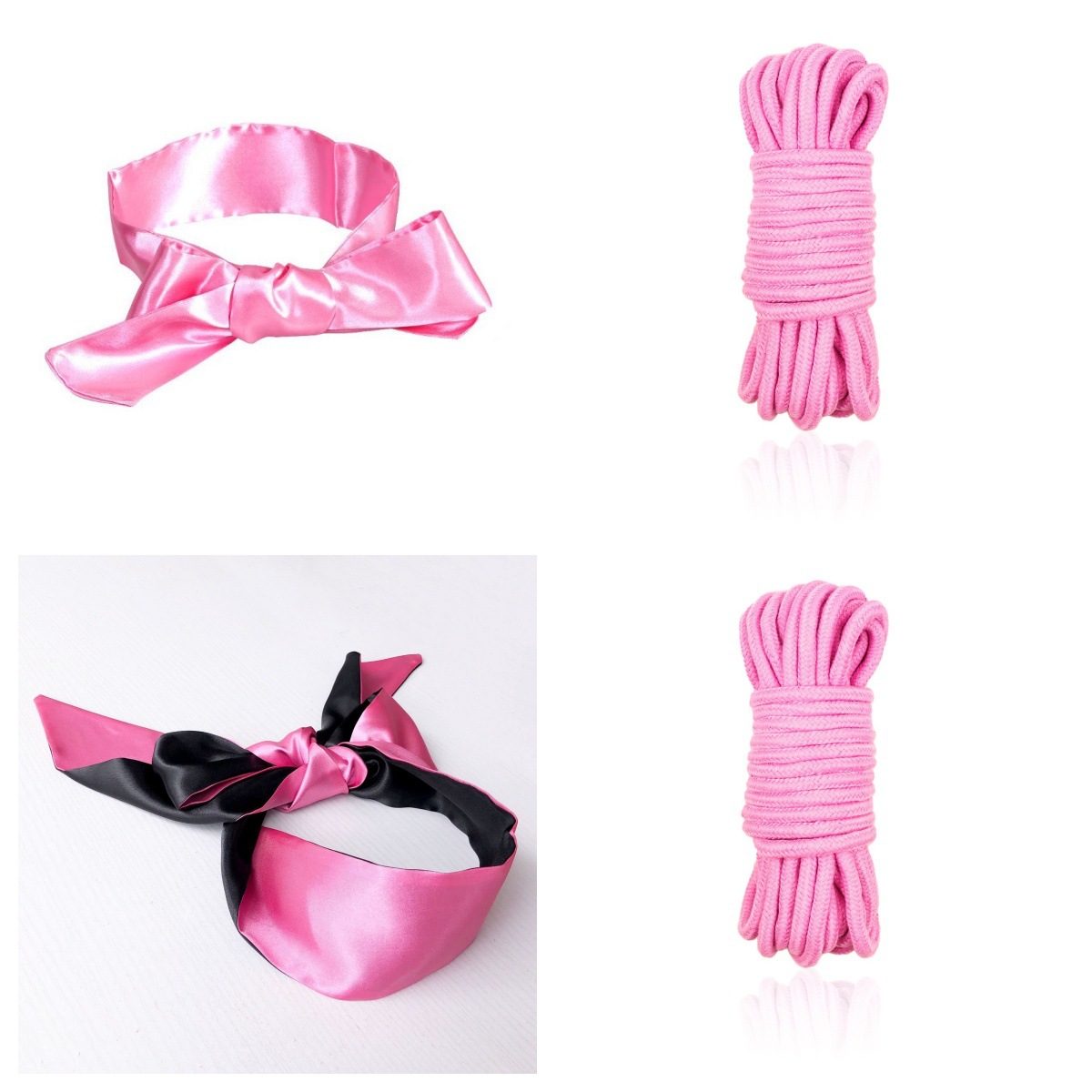 10-Meter Binding Rope for Couples, Soft Pink Restraint Accessory — detail image 9