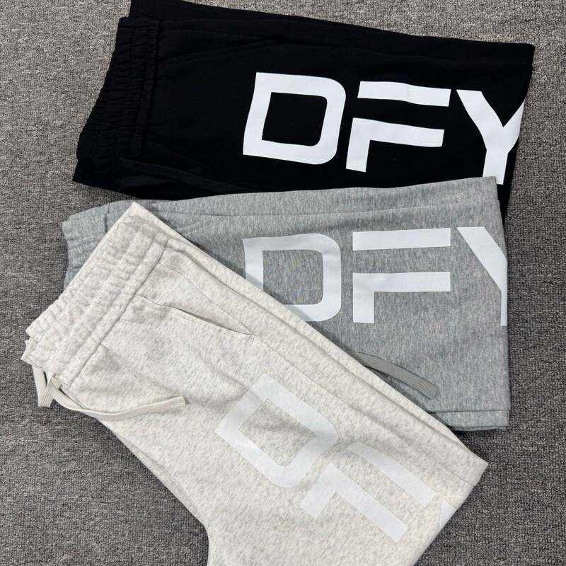 Dfyne Sweatpants Loose Jogger Pants for Men and Women, Spring and Autumn High-Waisted Casual Jogger Wide-Leg Pants for Running and Sports Dfyne Sweatpants Loose Jogger Pants for Men and Women, Spring and Autumn High-Waisted Casual Jogger Wide-Leg Pants for Running and Sports