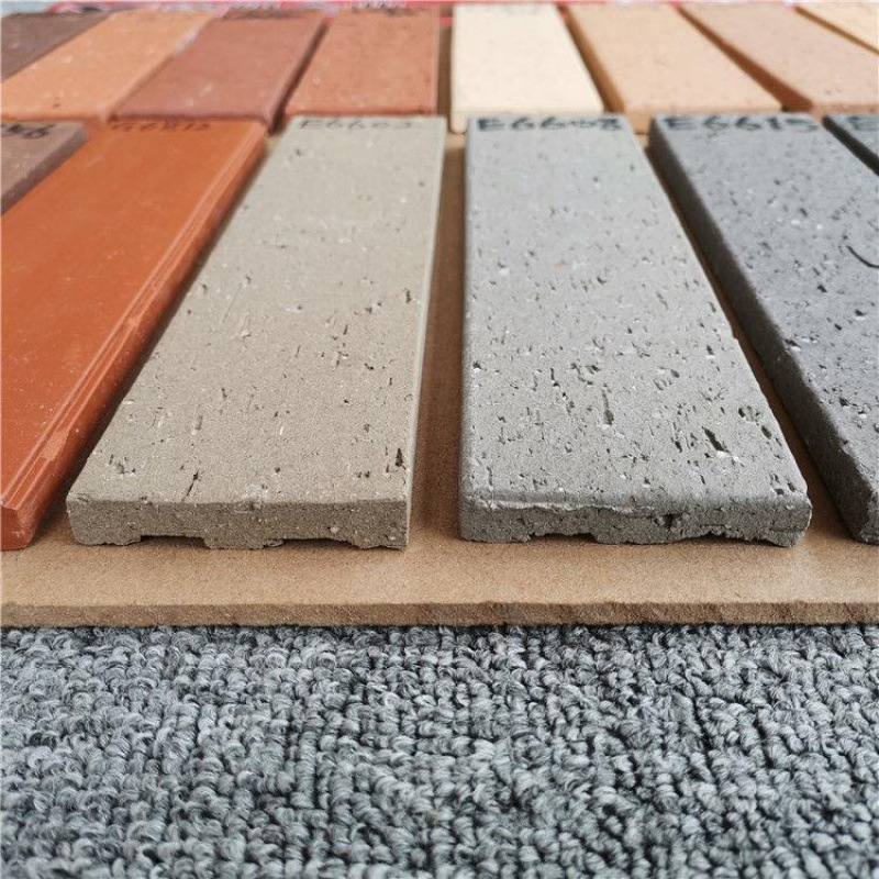 陶土劈开砖复古外墙砖别墅文化墙建筑自然纹理抗冻防裂本地厂家