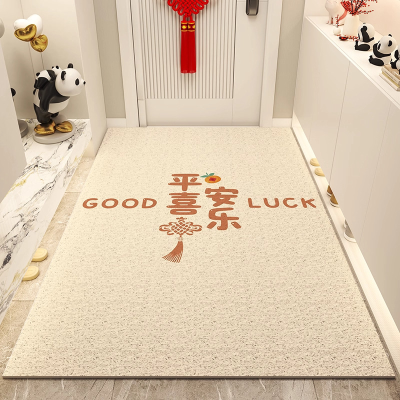 入户地垫进门玄关蹭土丝圈地垫家用室内外可裁剪耐磨耐脏脚垫子|undefined