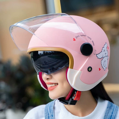 Anti-Fog Helmet Electric Bottle Motorcycle — Motosiklet kaskı (dəbilqə)
