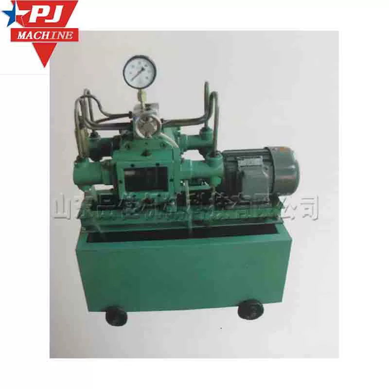 Электрический испытательный насос полностью автоматический трубопровод клапан нагнетательный насос Котлы Трубопроводное оборудование для обнаружения сосудов под давлением