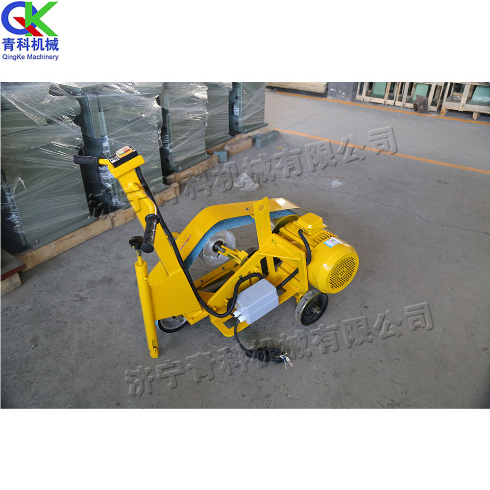 手推式钢板打磨机 平面焊点砂带抛光机 小型电动焊缝余高磨平机