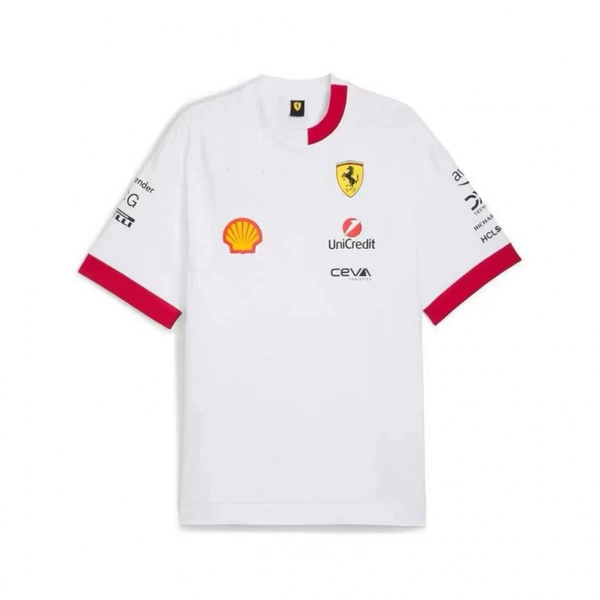 2025 White Ferrari Round Collar