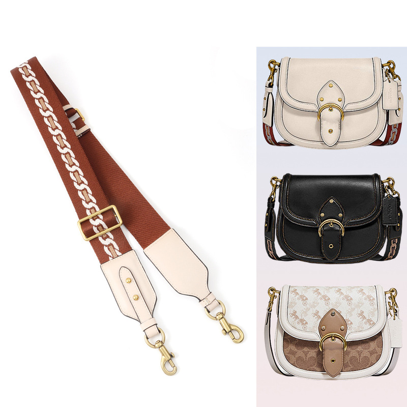 Coach beat Saddle Bag Crossbody Canvas Strap coac Adjustable Printed Wide Shoulder Strap Replacement Coach beat Saddle Bag Crossbody Canvas Strap coac Adjustable Printed Wide Shoulder Strap Replacement