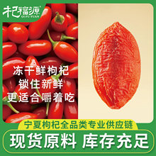 冻干鲜枸杞宁夏无硫大颗粒锁鲜正宗中宁特优红枸杞大包装500g批发