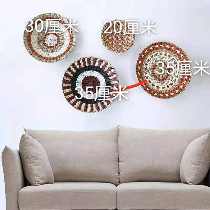 Соломенные настенные украшения фон настенные украшения Национальный стиль настенные украшения марокканский стиль украшения дивана прикроватные украшения