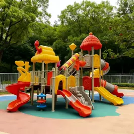 组合滑梯;儿童学习桌椅;跷跷板