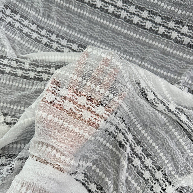 2026 primavera y verano nuevo tejido de burbuja vestido francés blando fábrica de tela en stock