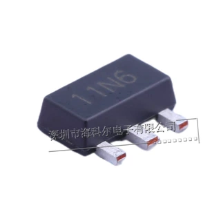 MOS管 ZXMN6A11ZTA  SOT-89-3 丝印11N6 场效应管