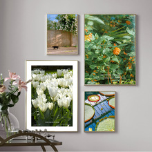 北欧轻奢客厅装饰画入户玄关餐厅风景温馨民宿沙发背景墙落地挂画