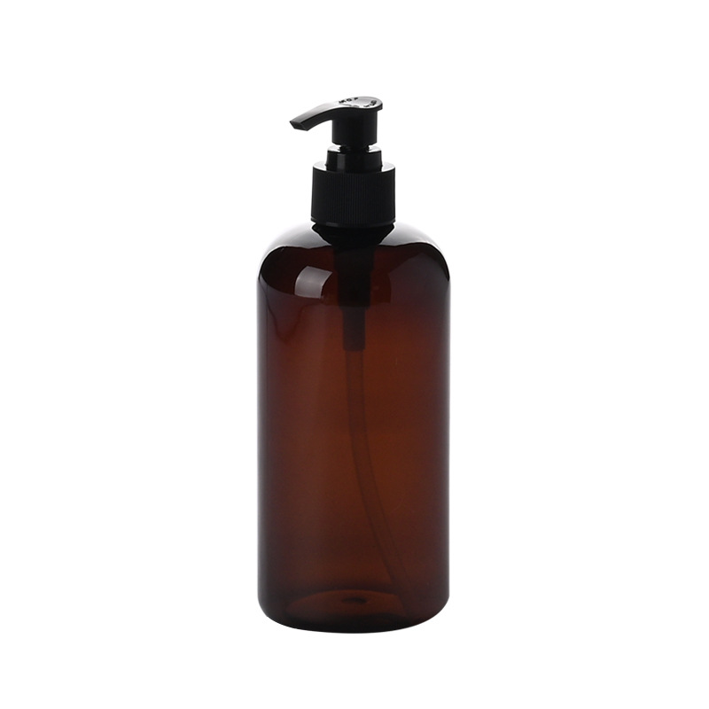 360ML 旅行分装按压精油瓶子可印刷化妆品包材漱口水瓶沐浴露瓶