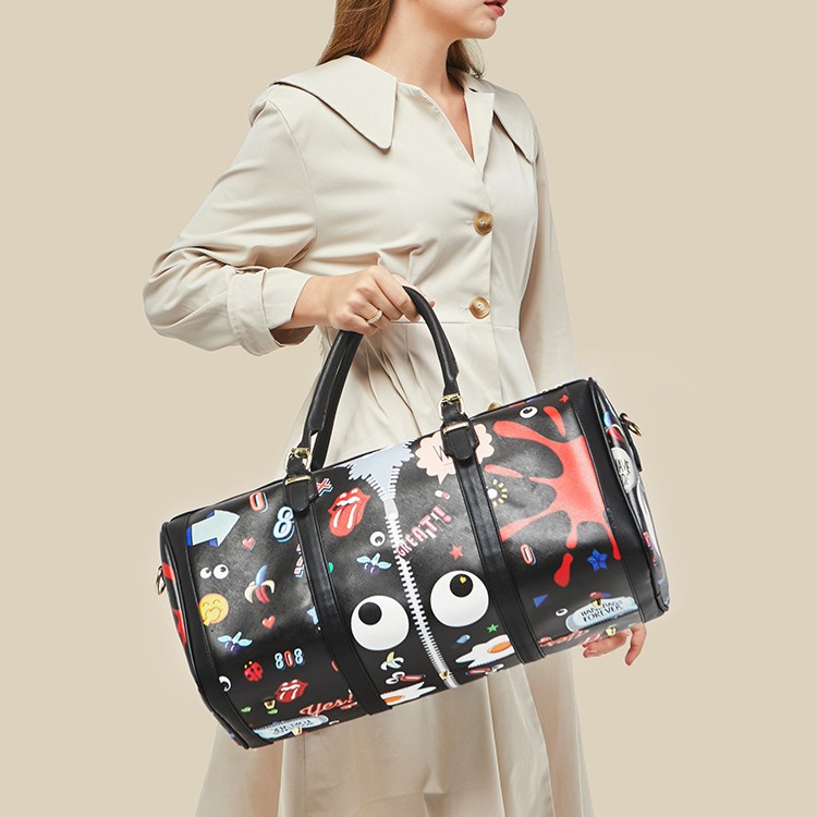 2022 nueva bolsa de viaje de las mujeres bolsa de equipaje de corta distancia de viaje de mensajero bolso estudiante de gran capacidad bolsa de viaje ligero