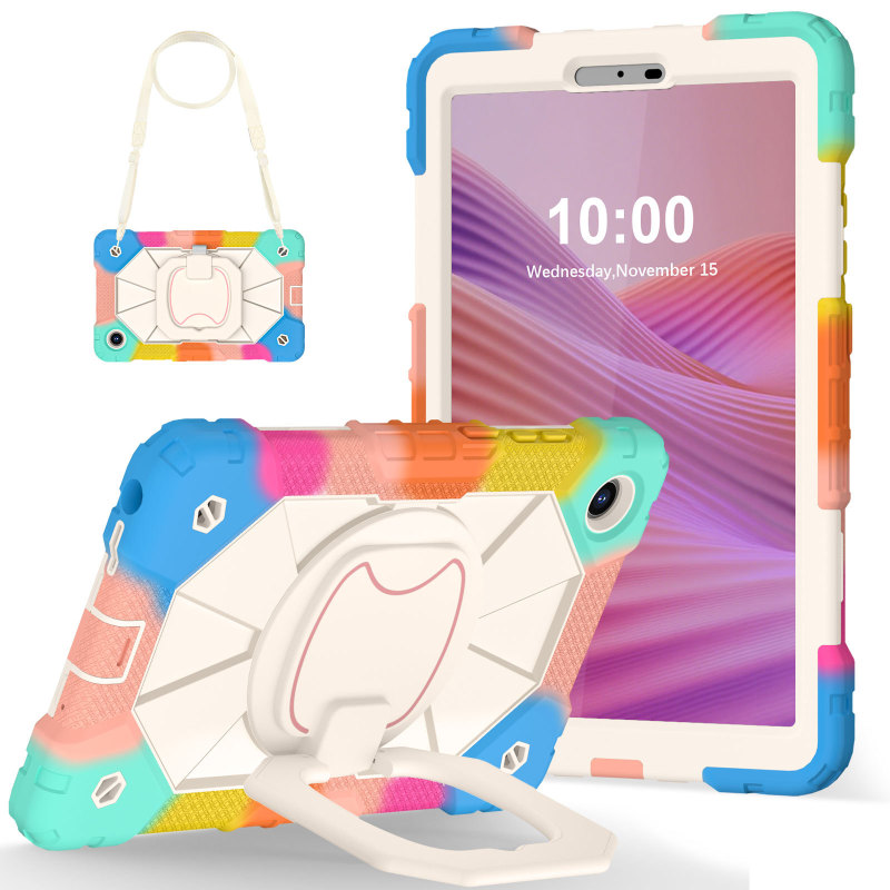 Suitable for Lenovo Xiaoxin Pad112025 Tabm11 2025/K9 Tablet Case with Rotating Handle and Anti-Fall Protection