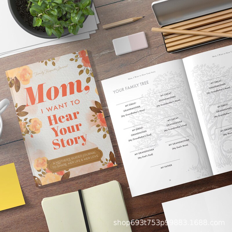 越境で人気のAmazon商品「Dad,IWanttoHearYourStory」（お父さんの物語）ノートブック|undefined