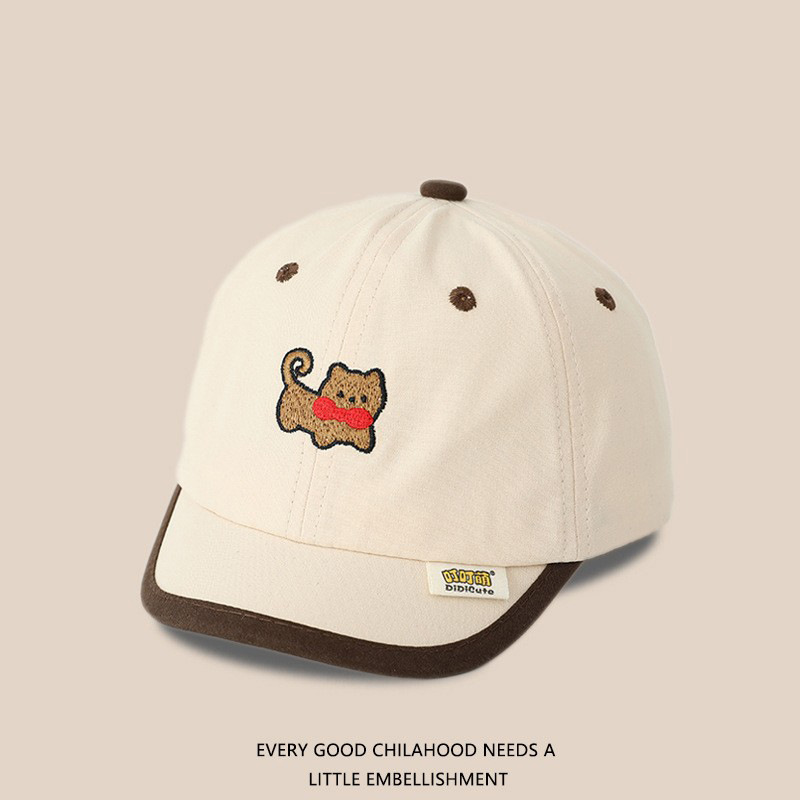 Sombreros para bebés primavera y otoño gorras delgadas gorras de lengua de pato gorras de béisbol para bebés de género y género gorras de sombreros para bebés de estilo coreano gorras de sol para bebés de estilo coreano