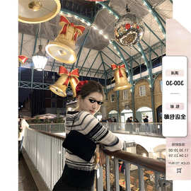 WANANTONG 美丽入冬费尔岛 毛茸茸羊驼羊毛开衫女冬季保暖毛衣