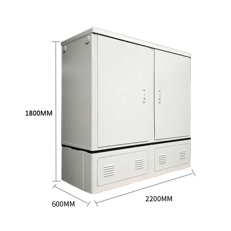 576芯光缆交接箱落地式光纤交接箱多款光纤配线机柜配线箱供应