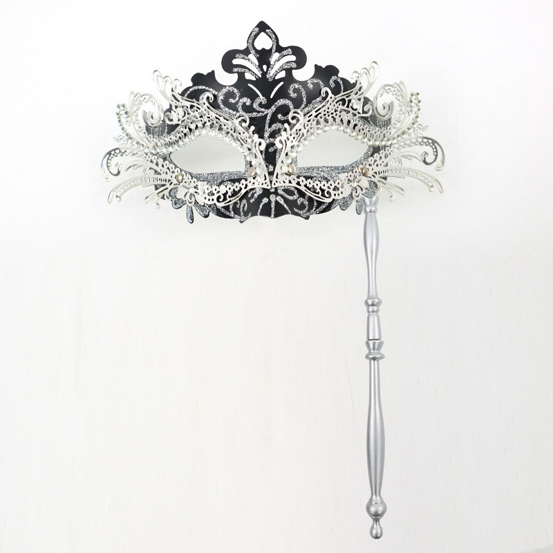 Hand-held phoenix tail - black silver