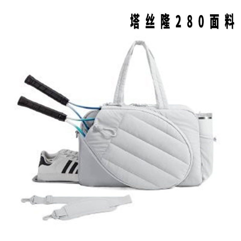 Bolsa de tenis al aire libre bolsa deportiva bolsa de mano bolsa de raqueta bolsa de zapato bolsa de bádminton separación seca y húmeda image 11