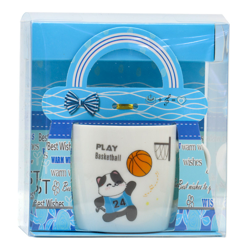 卡通小熊陶瓷咖啡杯