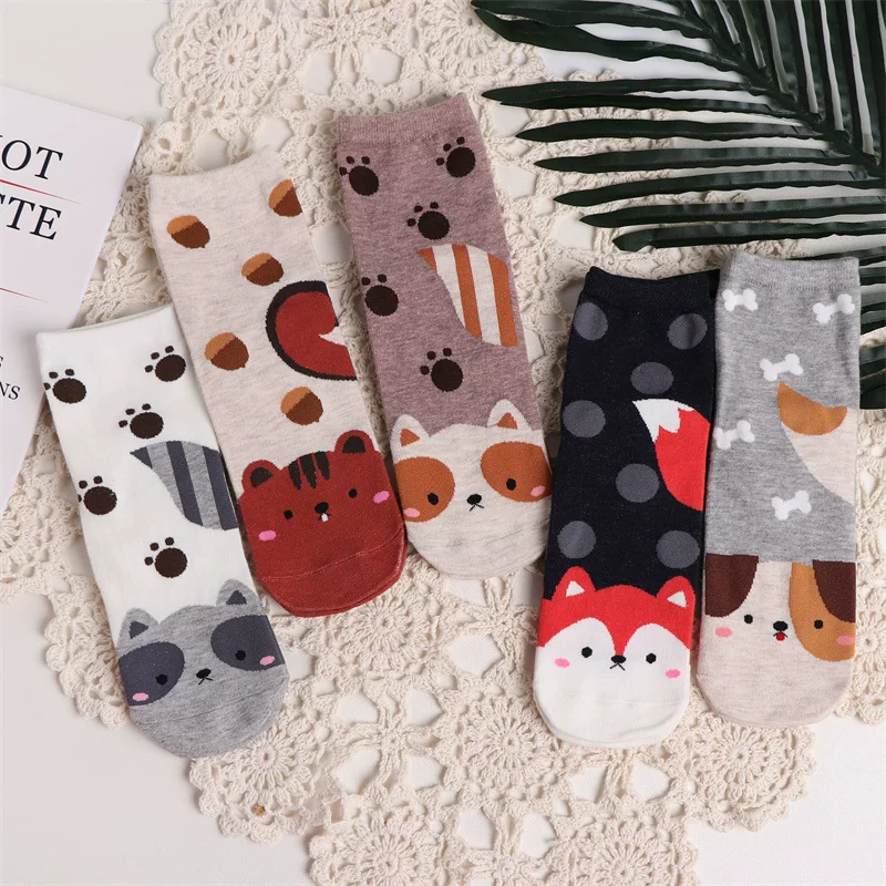 (Граница торговли), комфортные мультяшные милые Knee socks?, нейтрально