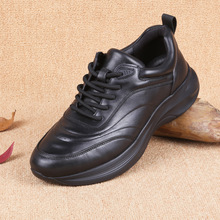 外贸男士皮鞋休闲透气运动户外厂家直销真皮男皮鞋运动鞋头层牛皮