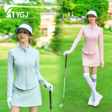 TTYGJ秋季新款修身时尚立领女士运动外套高尔夫运动服饰休闲上衣