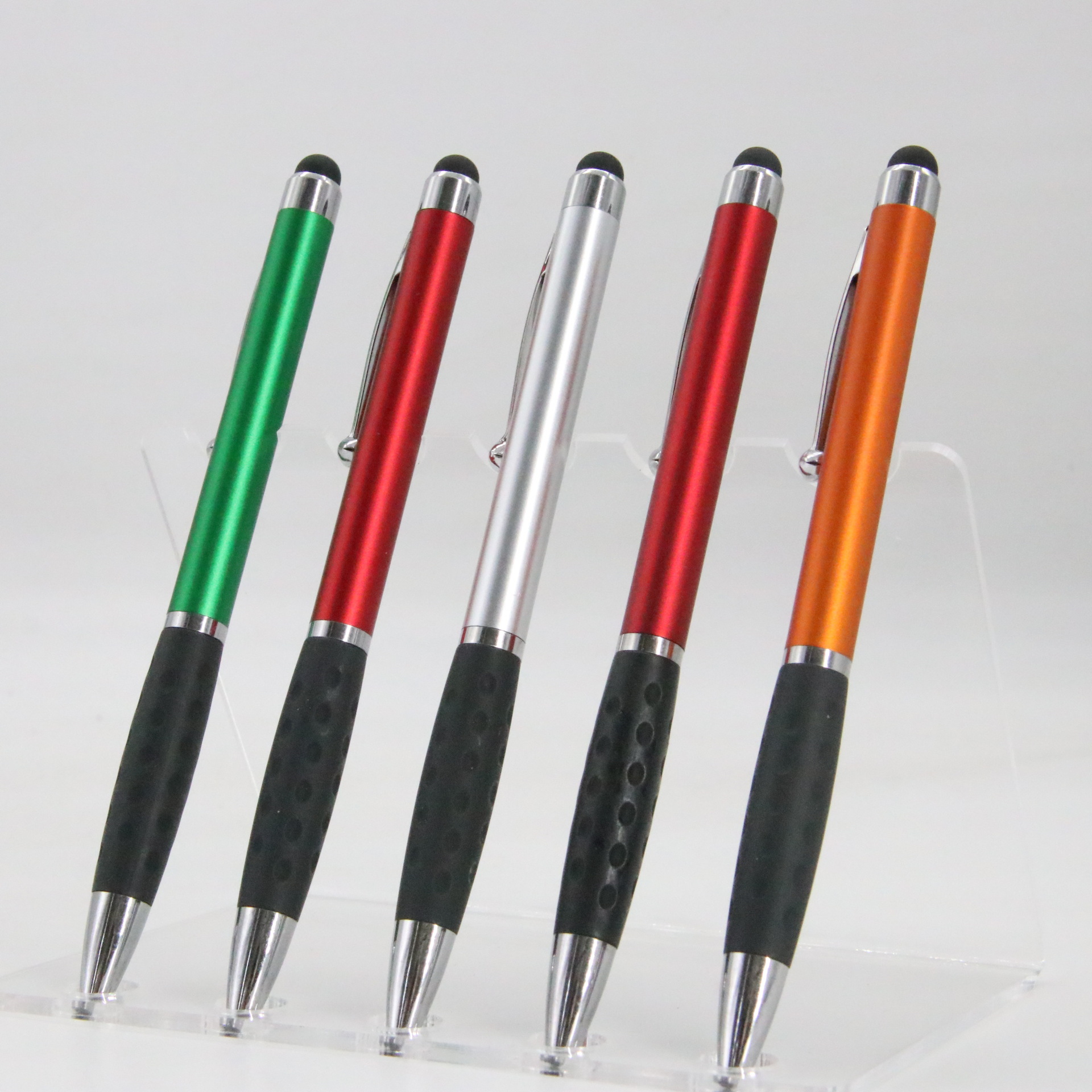 Rotatorio de metal pantalla táctil bolígrafo Bullet recarga de suministros escolares de oficina fábrica venta directa al por mayor bolígrafo