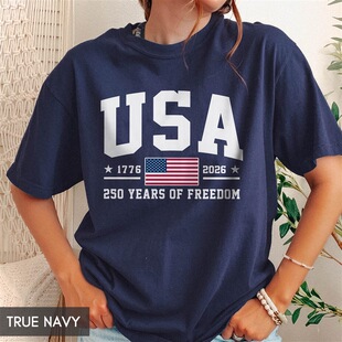 2026�羳USA������250���곱��ӡ������T�������e������Ůͬ��