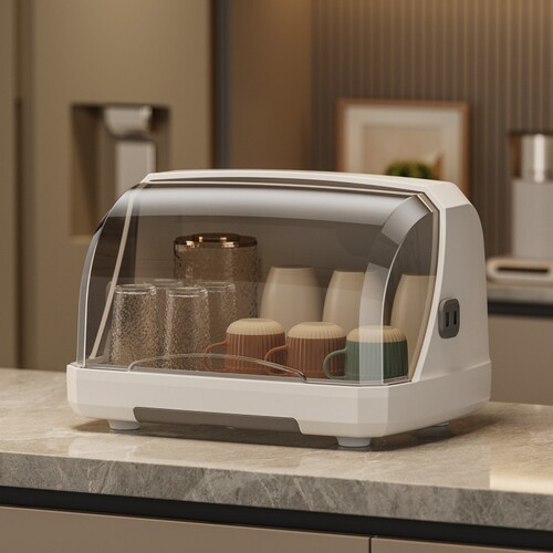 Desk cup organizer storage rack water glass storage box dustproof glass cup tea cup tray draining cup stand cup holder