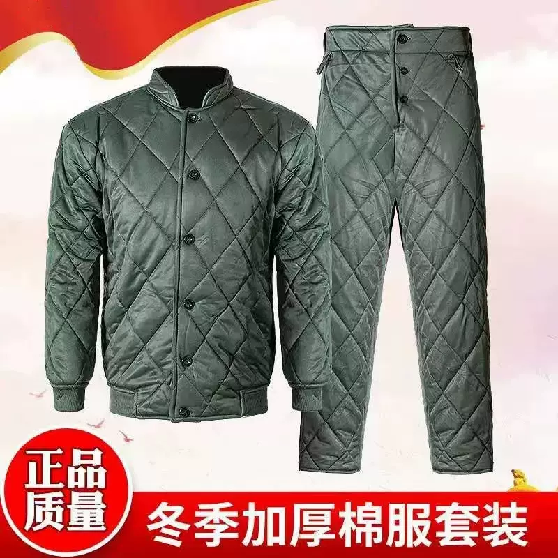 源头厂家供应冬季棉衣棉裤男女防寒保暖多功能运动户外作业服