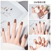 Nail polish, nude transparent gel polish for manicure, new collection, no lamp dry