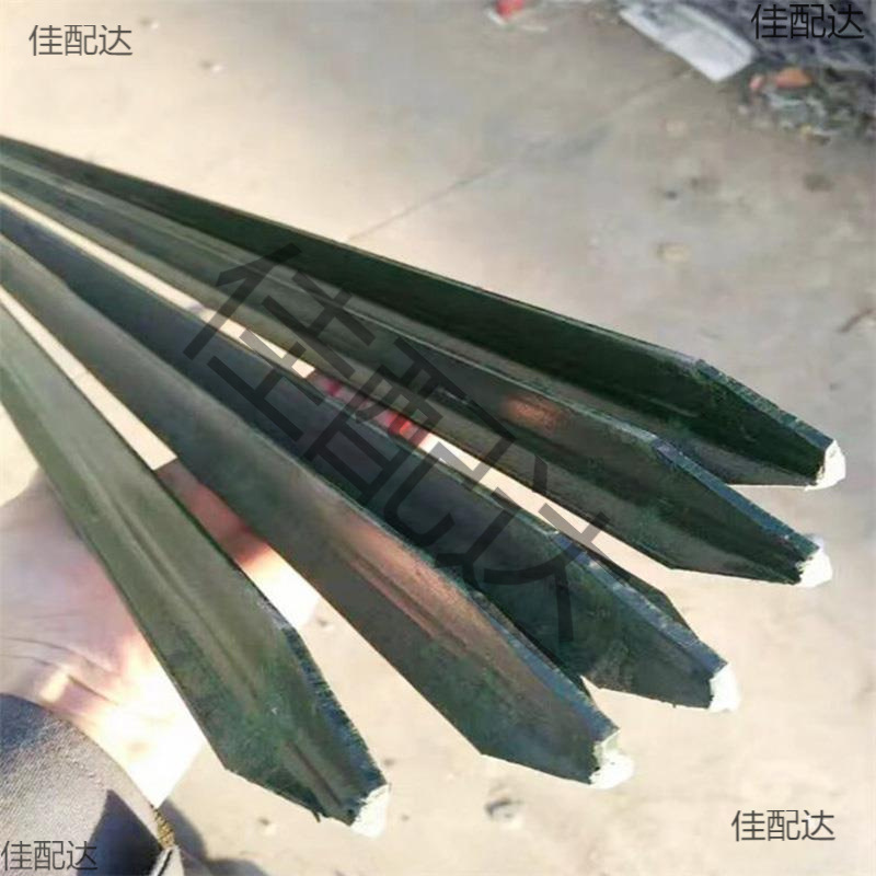 养殖立柱Y型杆三角铁铸铁批发柱牛栏尖头防锈实心铁丝网围栏网柱
