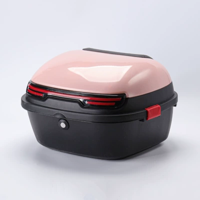 Electric car tail box Vehicle Trunk for Electric Scooters - pink-large