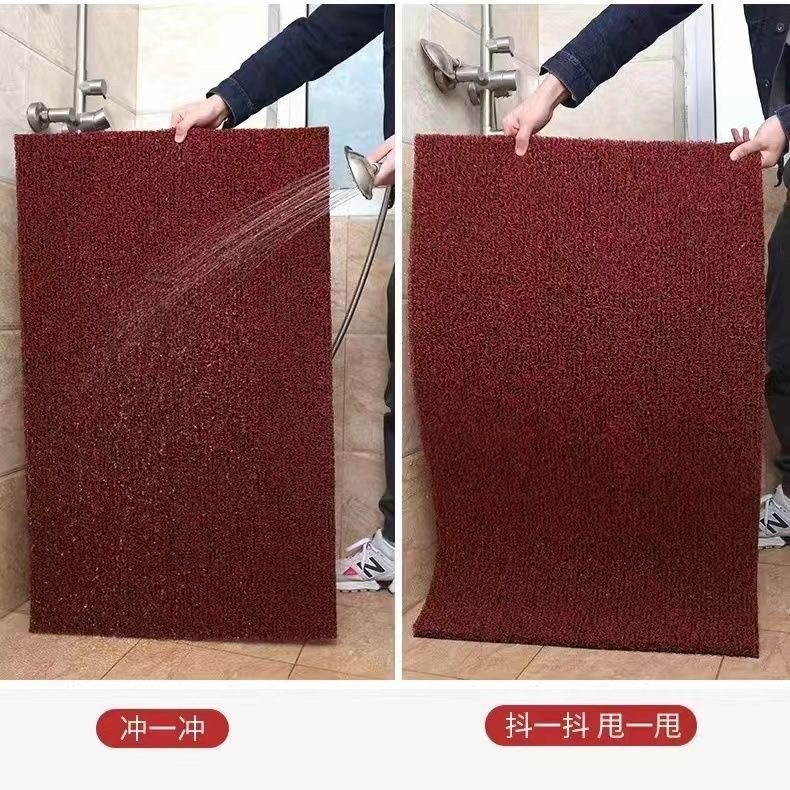 Suitable for thickened car floor mats, ultra-thick universal wire loop mats, freely cuttable, three-piece set for the whole car, all-season anti-slip mats