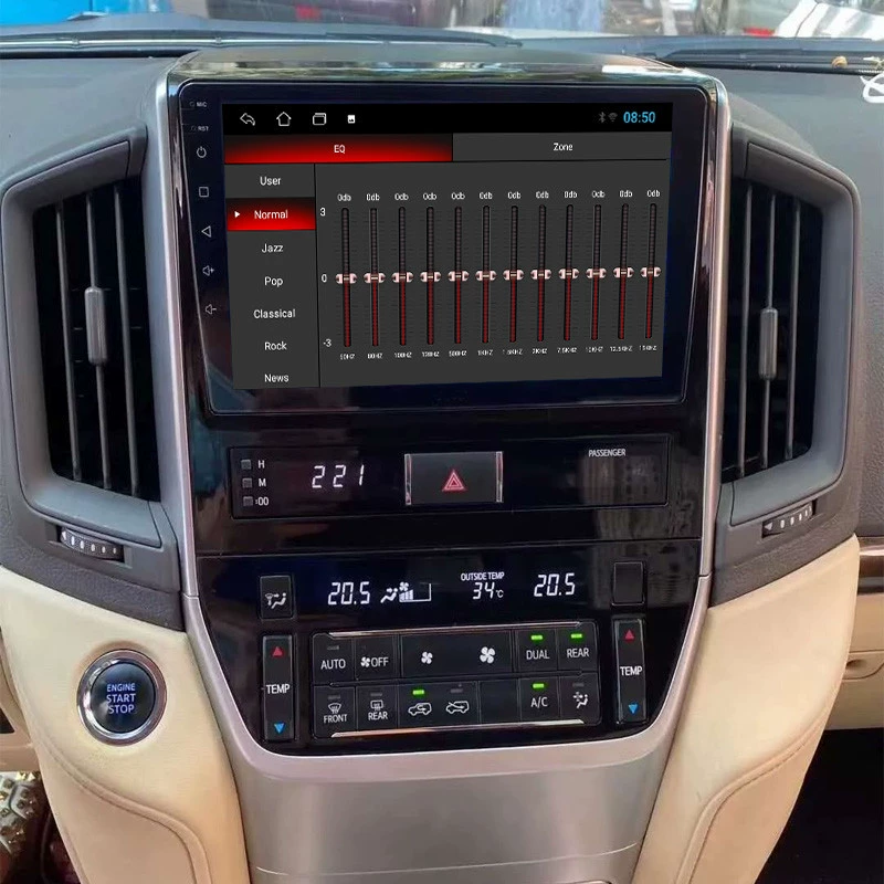 Граница кросс-бордер dedicated to Toyota's новый Land Cruiser навигатор с большым экраном на Android