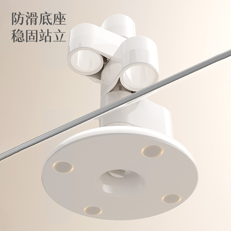 [Original] Soporte de cepillo de dientes giratorio, tocador, estante de compartimentación de escritorio, cepillo de maquillaje, portalápices, tubo de almacenamiento