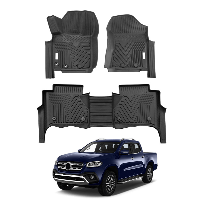 Para Mercedes pickup alfombrilla especial Benz X-Class Floor mats tapete impermeable tapete
