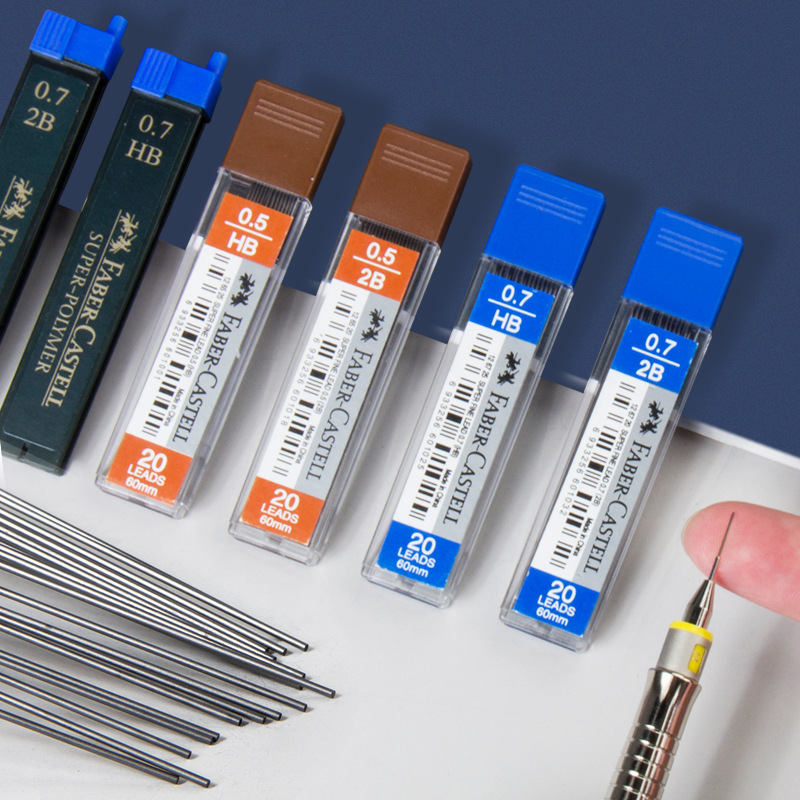 Fabry-Perot lead 0.5mm student writing automatic pen replacement 2B sketch is not easy to break black press the refill Fabry-Perot lead 0.5mm student writing automatic pen replacement 2B sketch is not easy to break black press the refill